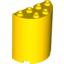 Набор LEGO Cylinder Half 2 x 4 x 4, Желтый