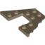 Набор LEGO Wedge Plate 4 x 6, Dark Tan
