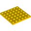 Набор LEGO Plate 6 x 6, Желтый