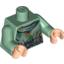 Набор LEGO Torso SW Camouflage Print Weapon Belt / Sand Green Arms / Light Flesh Hands, Sand Green