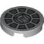 Набор LEGO Tile Round 2 x 2 with SW Radial Machinery Print, Светлый сине-серый