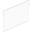 Набор LEGO Glass for Window 1 x 4 x 3 - Opening, Trans-Clear