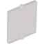 Набор LEGO Glass for Window 1 x 2 x 2 Flat, Прозрачный черный