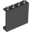 Набор LEGO Panel 1 x 4 x 3 [Side Supports / Hollow Studs], Черный