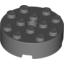 Набор LEGO Brick Round 4 x 4 [Centre Hole], Темный сине-серый