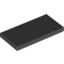 Набор LEGO Tile 2 x 4 with Groove, Черный