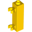 Набор LEGO Brick Special 1 x 1 x 3 with 2 Clips Vertical [Hollow Stud, Open O Clips], Желтый