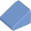 Набор LEGO Slope 30В° 1 x 1 x 2/3 [Cheese Slope], Medium Blue
