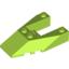 Набор LEGO Wedge 6 x 4 Cutout with Stud Notches, Лайм