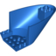 Набор LEGO Aircraft Fuselage Curved Aft Section 6 x 10 Bottom, Голубой