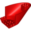 Набор LEGO Aircraft Fuselage Curved Aft Section 6 x 10 Bottom, Красный
