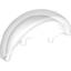 Набор LEGO Minifig Spacesuit Rear Quarter Visor with Pegs (Buzz Lightyear), Trans-Clear