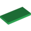 Набор LEGO Tile 2 x 4 with Groove, Зеленый