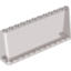 Набор LEGO Windscreen 2 x 12 x 4, Прозрачный черный
