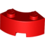 Набор LEGO Brick, Round Corner 2 x 2 Macaroni with Stud Notch and Reinforced Underside (New Style), Красный