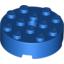 Набор LEGO Brick Round 4 x 4 [Centre Hole], Голубой