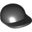 Набор LEGO Minifig Cap Short Curved Peak, Черный