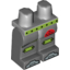 Набор LEGO Legs and Light Bluish Gray Hips with Atlantis Diver Print, Темный сине-серый