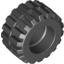 Набор LEGO Tyre 21 x 12 with Offset Tread Small Wide and Center Band, Черный