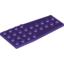 Набор LEGO Wedge Plate 4 x 9, Темно-фиолетовый
