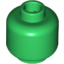 Набор LEGO Minifig Head Plain [Blocked Open Stud], Зеленый