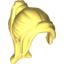 Набор LEGO Minifig Hair Ponytail Long with Side Bangs, Bright Light Yellow