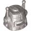 Набор LEGO Minifig Helmet with Eye Slot and Antenna, Серебристый металлик