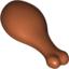 Набор LEGO Turkey Drumstick [Long], Темно-оранжевый