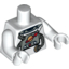 Набор LEGO Torso Space with Space Logo and Tubes Print / White Arms / White Hands, Белый