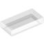 Набор LEGO Tile 1 x 2 with Groove, Trans-Clear