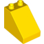Набор LEGO Duplo, Brick 3 x 2 x 2 Slope, Желтый