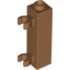 Набор LEGO Brick Special 1 x 1 x 3 with 2 Clips Vertical [Hollow Stud, Open O Clips], Medium Dark Flesh