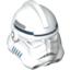Набор LEGO Minifig Helmet SW Clone Trooper Ep.3 Print with Dotted Mouth, Белый