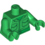 Набор LEGO Torso Army Jacket with 2 Pockets and Green Belt Print / Green Arms / Green Hands, Зеленый