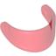 Набор LEGO Minifig Visor For Standard Helmet, Прозрачный красный