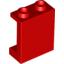Набор LEGO Panel 1 x 2 x 2 [Side Supports / Hollow Studs], Красный