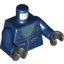 Набор LEGO Torso Atlantis Manta Ray Print / Dark Blue Arms / Black Hands, Темно-синий