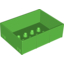 Набор LEGO Duplo Trailer Bed with 2 x 4 Studs and Four Sides, Ярко-зеленый