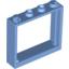 Набор LEGO Window 1 x 4 x 3 without Shutter Tabs, Medium Blue