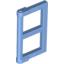 Набор LEGO Window 1 x 2 x 3 Pane with Thick Corner Tabs, Medium Blue