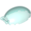 Набор LEGO Windscreen 6 x 4 x 2 1/3 Bubble Canopy with Handle, Trans-Light Blue