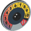 Набор LEGO Technic Disk 3 x 3 with Numbers 1 to 11 Print, Черный