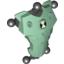 Набор LEGO Large Figure Torso Skeletal with Ball Joints (Ben 10), Sand Green