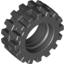 Набор LEGO Tyre Offset Tread Small with Band around Center of Tread, Черный