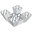 Набор LEGO Slope Inverted 65Г‚В° 6 x 6 x 2 Quad with Cutouts, Белый