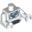 Набор LEGO Torso Star Command Print / White Arms / White Hands (Buzz Lightyear), Белый