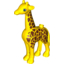 Набор LEGO Duplo Giraffe Adult, New Style (5634), Желтый