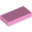 Набор LEGO Tile 1 x 2 with Groove, Ярко-розовый