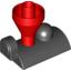 Набор LEGO Duplo Train Steam Engine Funnel Top, Red Top, Черный