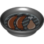 Набор LEGO Duplo Utensil Dish with Grill, Sausages and Chicken Drumstick Print, Черный